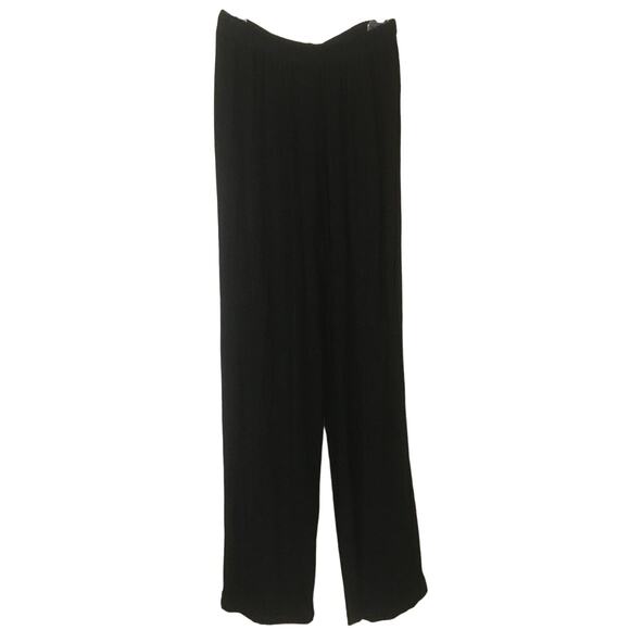 R&M Richards Size 10 Pull On Black Slinky Travel Pants - Picture 1 of 4